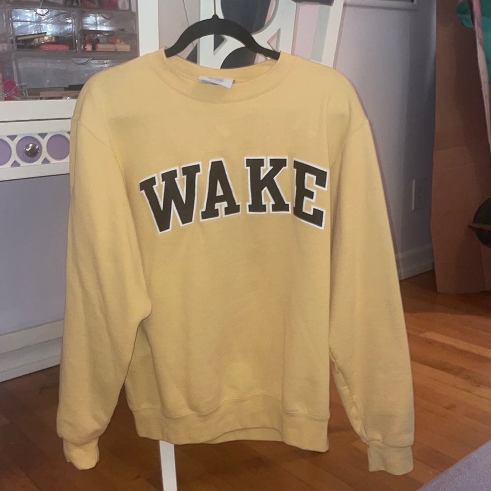 Champion Yellow Crewneck Sweater
